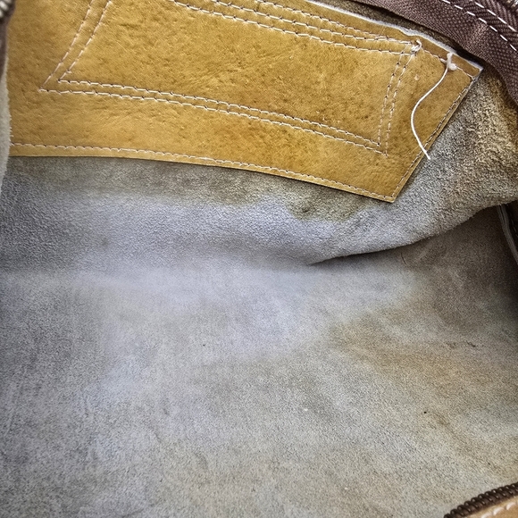 Vintage Carriel Yidi Leather Zipper Camera Doctor Duffel Bag Light Brown - Picture 15 of 16